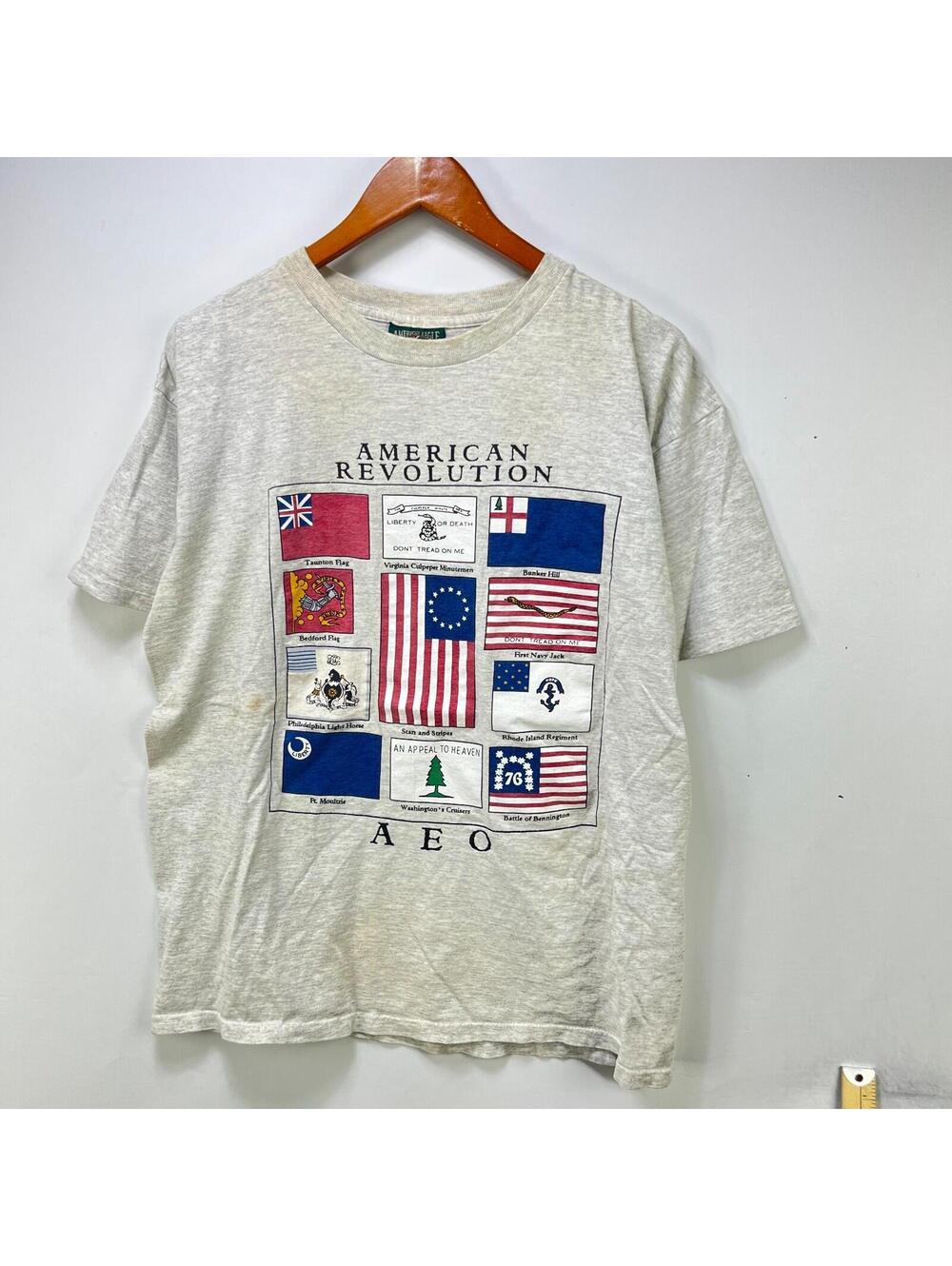 Vintage 90s American Revolution Eagle USA T Shirt XL